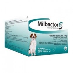 MILBACTOR PERRO MAS DE 5 KG...