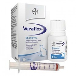 VERAFLOX GATO 25MG SUSP...