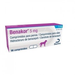 BENAKOR 5 MG PERROS 98...