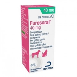 FUROSORAL 40 MG 50 COMPRIMIDOS