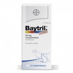 BAYTRIL SABOR 50 mg 10...