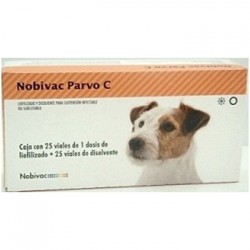 NOBIVAC PARVO-C 25 DOSIS...