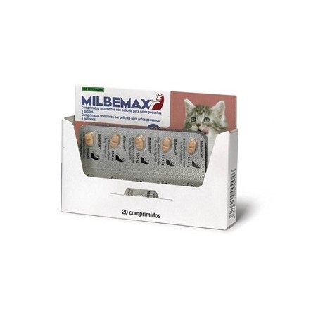 MILBEMAX 20 Comprimidos Recubiertos Para Gato Pequeño Y Gatitos