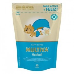 MULTIVA HAIRBALL 45 CHEWS