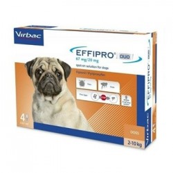 EFFIPRO DUO PERRO 2-10KG 4 PIP