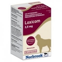 LOXICOM PERRO 2,5 MG 100 COMP.