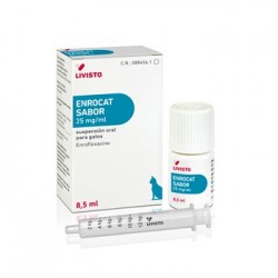 ENROCAT SABOR 25 MG ML 8.5 ML